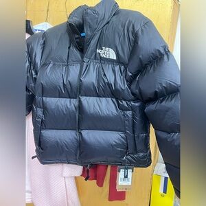 The North Face Retro Nuptse Jacket in Black